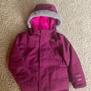 North Face HyVent 550 Toddler Girls Down Jacket
